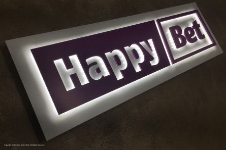 Happy Bet - Leuchtwerbung direkt vom Hersteller
