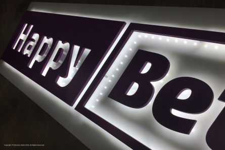 Happy Bet - Leuchtwerbung direkt vom Hersteller