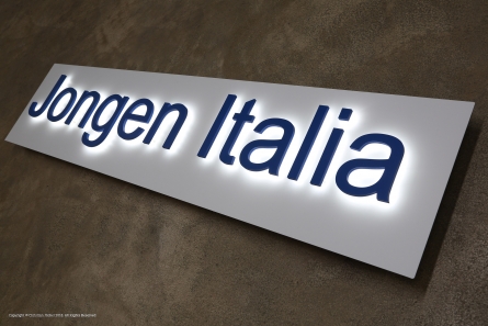 Jongen Italia - Leuchtreklame