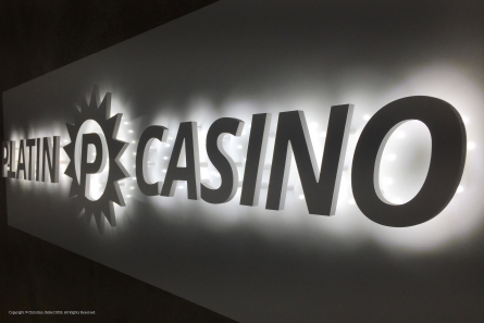 Platin Casino - Leuchtreklame direkt vom Hersteller