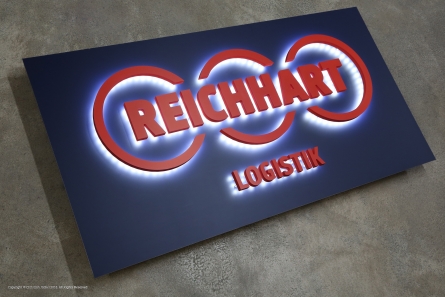 REICHHART Logistik - Leuchtreklame
