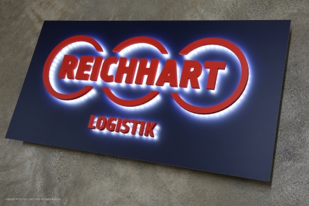 REICHHART Logistik - Leuchtreklame