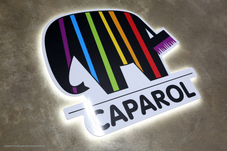 CAPAROL - Leuchtlogo
