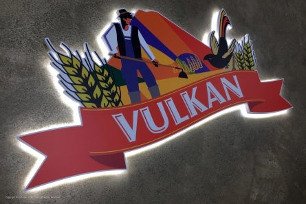 VULKAN Brauereilogo - LED-Logos - Direkt vom Hersteller