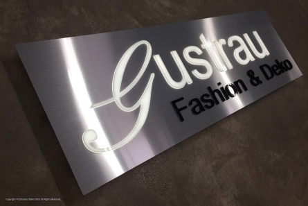 Gustrau - Fashion & Deko - Leuchtreklame - Made in Germany
