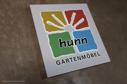 Hunn Gartenmöbel - Lichtwerbung - Direkt vom Hersteller