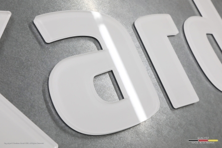 kardex - Magnetische 3D-Buchstaben aus Acrylglas