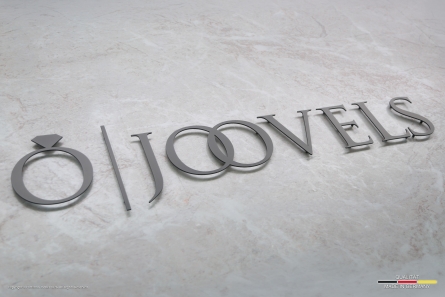 JOOVELS - Hochwertige Metallbuchstaben mit matter Lackierung