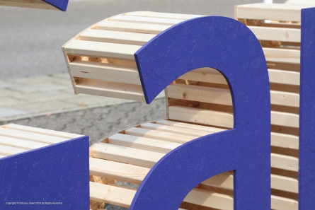 Game - Nachhaltige Buchstaben-Aufsteller aus Holz