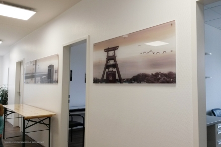 Wandbild aus Acrylglas und Butlerfinish