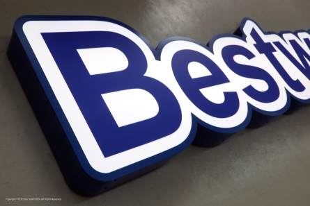 Bestway - Profil 4 Leuchtlogo