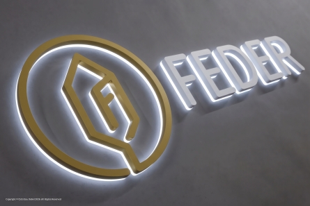 FEDER - Profil 3 Premium Leuchtlogo