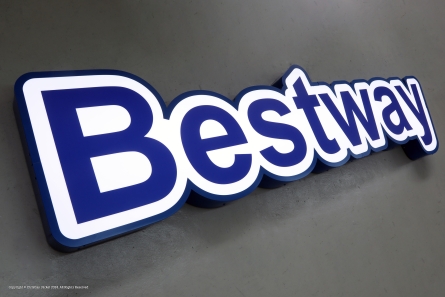 Bestway - Profil 4 Leuchtlogo