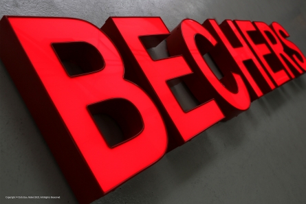 BECHERS - Profil 5 Leuchtbuchstaben