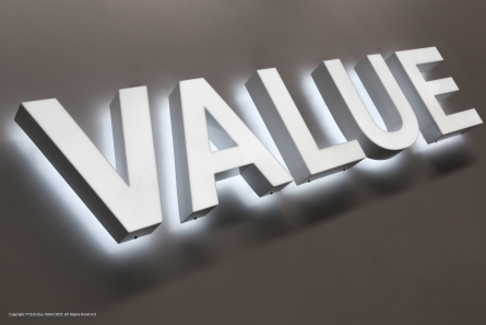 VALUE - Profil 6 Leuchtbuchstaben als Front- & Rückleuchter