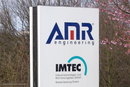 AMR / IMTEC Werbepylon
