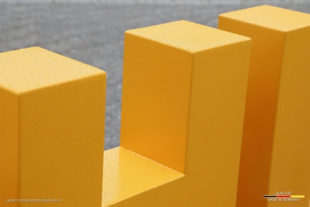 DHL - Wetterfeste 3D-Buchstaben für den Außenbereich