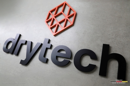 drytech - Hochwertiges Aluminiumlogo (Profil 01)