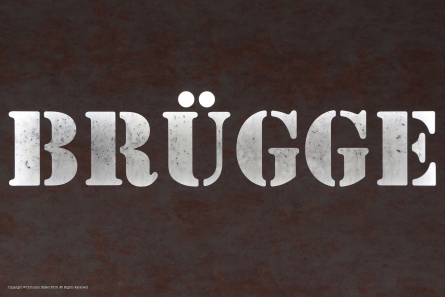 BRÜGGE - Rostige Leuchtreklame