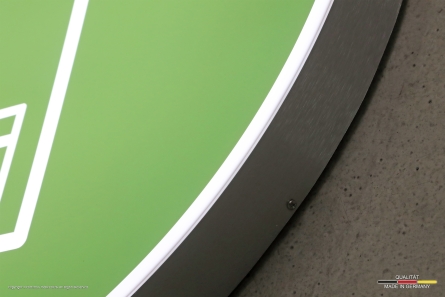 Zahnarztpraxis Leuchtreklame - Profil 6 Leuchtkasten