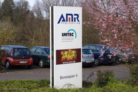 AMR / IMTEC Werbepylon