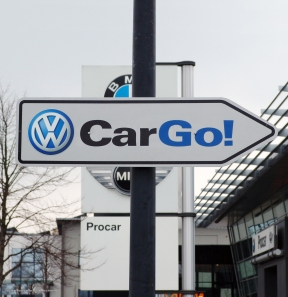 CarGo! - VW Autohaus - Richtungsschilder