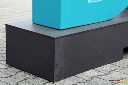 DL - Stehende 3D-Buchstaben mit Sockel