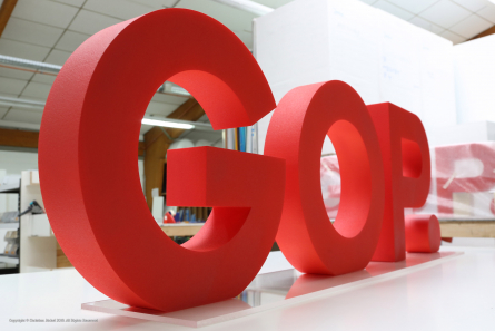 GOP. Variete Essen - Eventbuchstaben