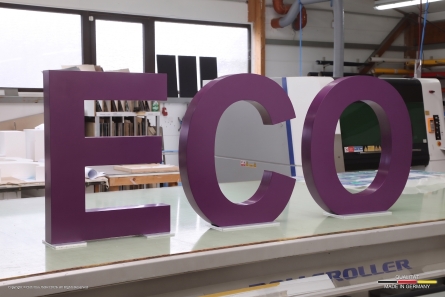 ECO - Stehende Buchstaben aus nachhaltigem MDF