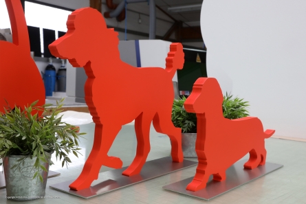 Movora - Stehende Hunde-Figuren aus PVC