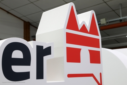 Deutscher Städtetag - Event Aufsteller in 3D