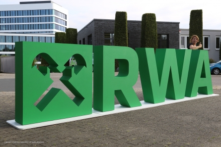 RWA - Stehendes Logo für die Raiffeisen Ware Austria AG