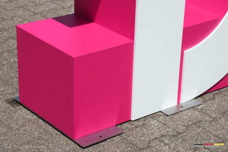 TJK - Stehendes Logo aus hochwertigem EPS und PVC-Hartschaum