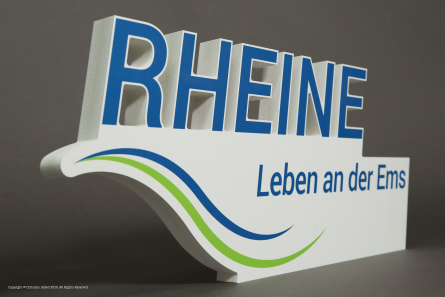 Stadt Rheine - Aufsteller 3D