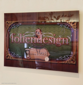 Wandbild foliendesign