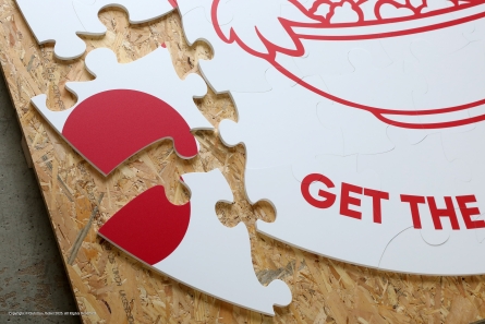 Better Together - Rundes Puzzle in XXL mit 65 Teilen