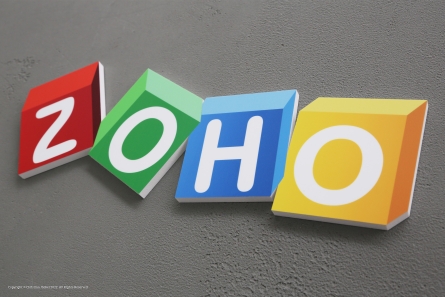 ZOHO - 3D-Logo aus bedrucktem PVC