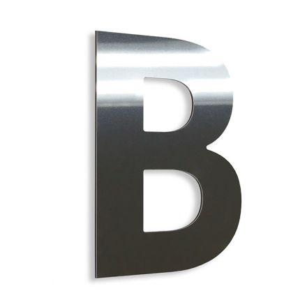 Alu Verbundplatte 3D Buchstaben Alu Dibond Butlerfinish Buchstaben 