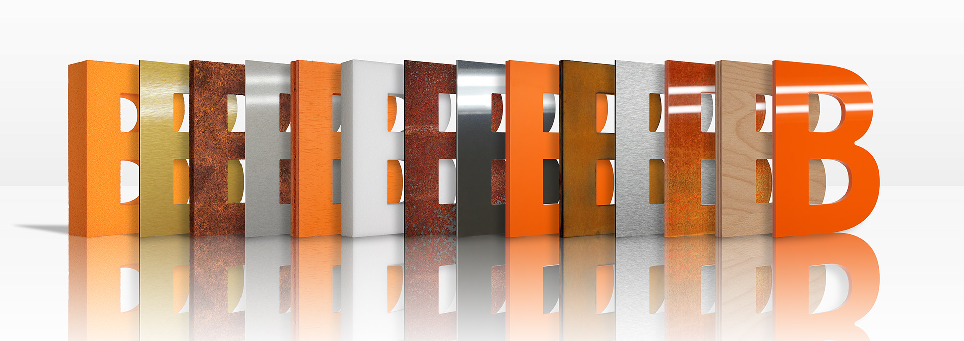 3D Buchstaben aller Art