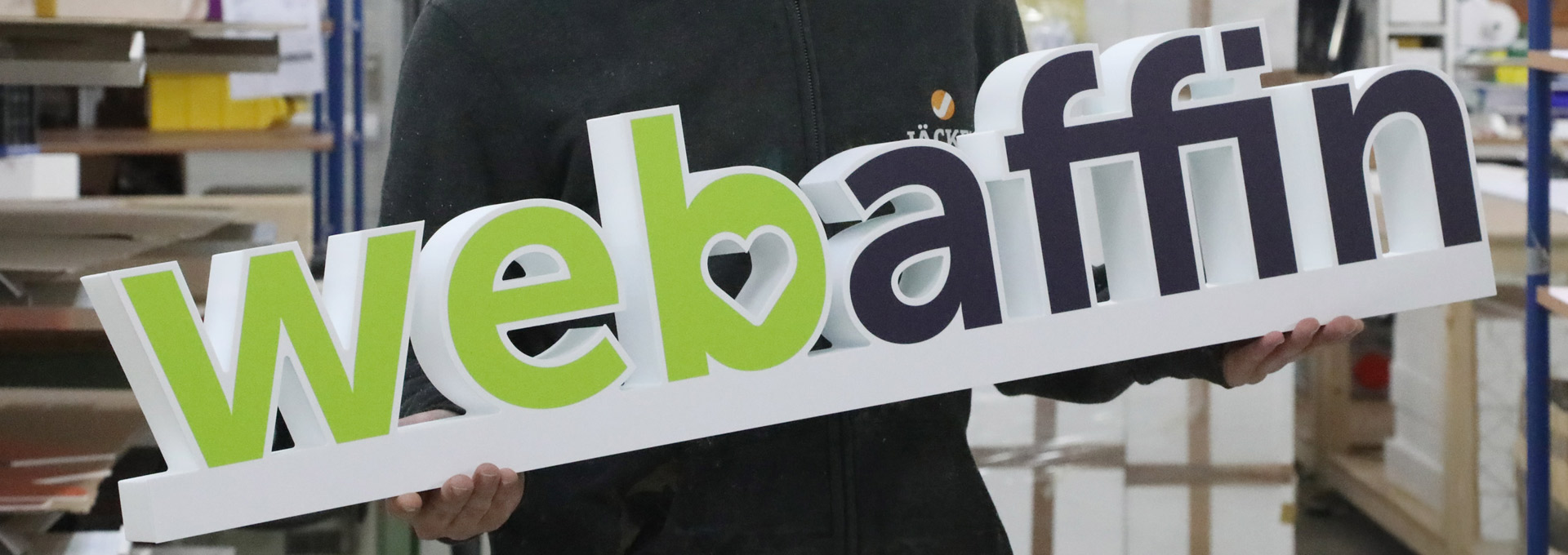 Buchstaben für die Hand