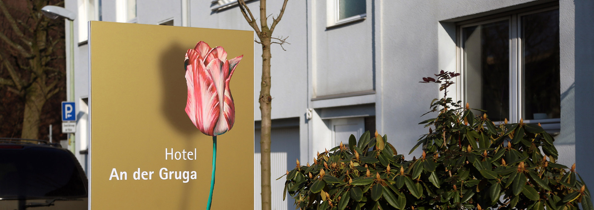 Bedruckte Hotelschilder aus Dibond & Co.